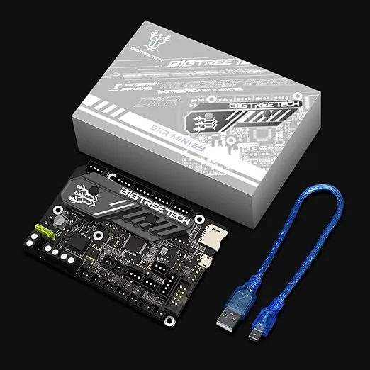 BIGTREETECH SKR Mini E3 V3.0 32Bit Control Board with TMC2209 UART Stepper Driver New Upgrade 3D Printer Silent Board for Ender 3, Ender3 Pro, Ender-3 V2 3D Printer