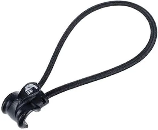 D'Addario Accessories PW-ECT-10 Elastic Cable Ties, 10-pack