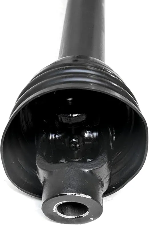 PTO Drive Line, General Purpose, Post Hole Digger, 1-3/8" x 6 Spline Quick Disconnect to 1-1/4" Round, 53" - 77", Series 4