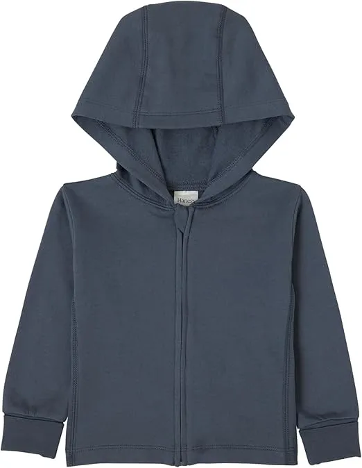 Hanes Baby Pure Comfort Organic French Terry Full-Zip Hoodie