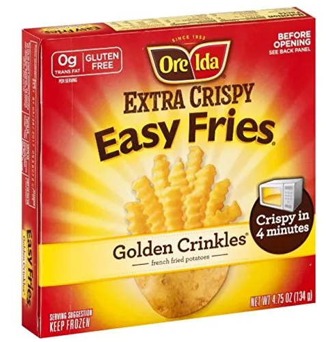 Ore-Ida, Core Frozen Crinkle Cut Potatoes, 4.75 oz (12 count)
