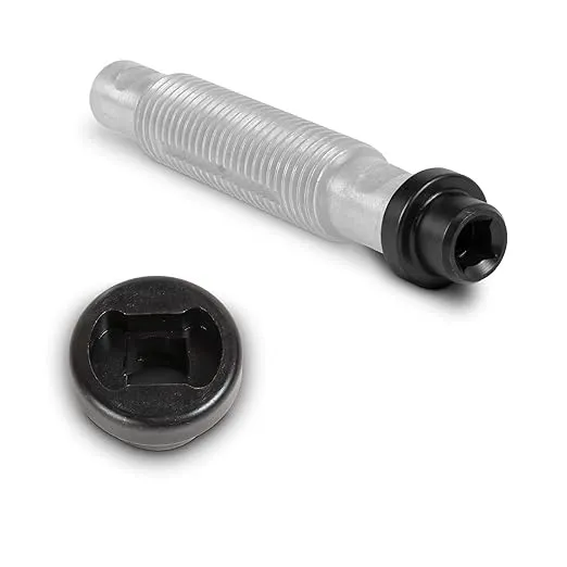 Tiger Tool Leaf Spring Pin Socket 1.265” x .653”, Remove and Install Threaded Spring & Shackle Pins on Class 6 - 8 Commercial Heavy Duty Trucks & Equipment, 15106