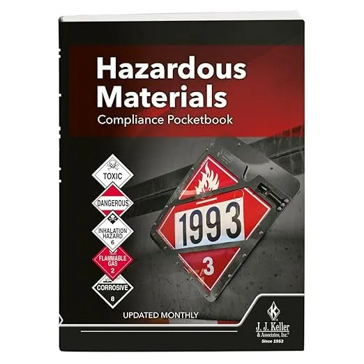 2024 Hazardous Materials Compliance, 5” x 7” Pocket Size, 1-Pack, J. J. Keller & Associates, Inc.