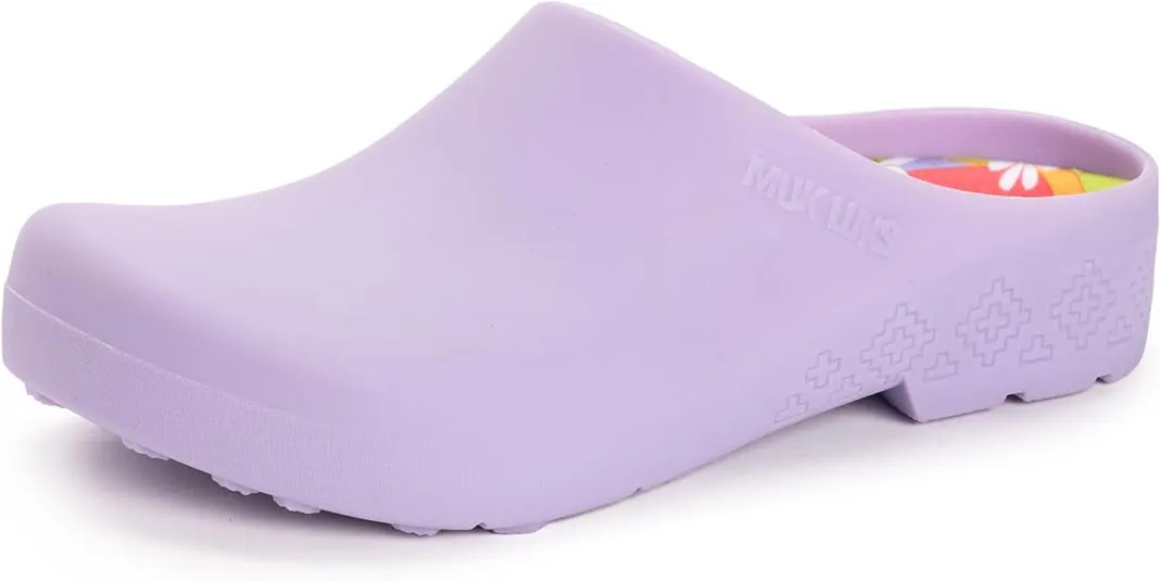 MUK LUKS Women's Garden Clog and Glove Set