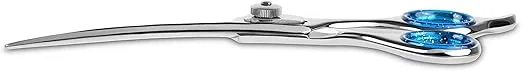 Laazar Pro Shears, Curved Pet Grooming Shear, 7" Scissors