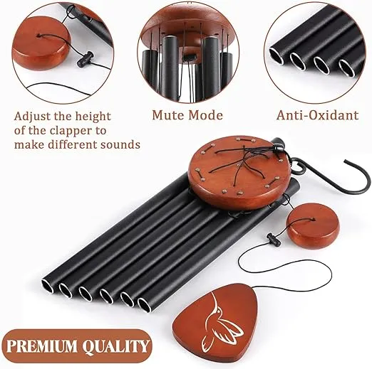 Wind Chimes for Outside 32" Memorial Wind Chimes Sympathy Wind Chimes for Loss of Loved One, Gifts for Who Loss of Mom Dad Husband Friends Pet, Sympathy Gift Outdoor Windchimes Garden Decor