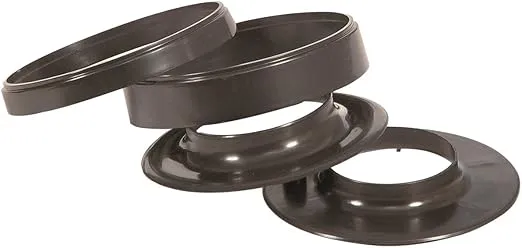 Mr. Gasket Air Cleaner Spacer/Adapter Kit, Black