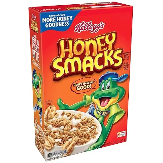 Kellogg's Honey Smacks Cereal - 15.3 oz