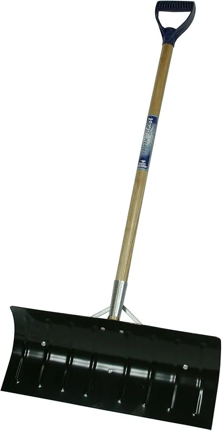 True Temper 1639300 Steel Snow Pusher, 24 Inch, Multi