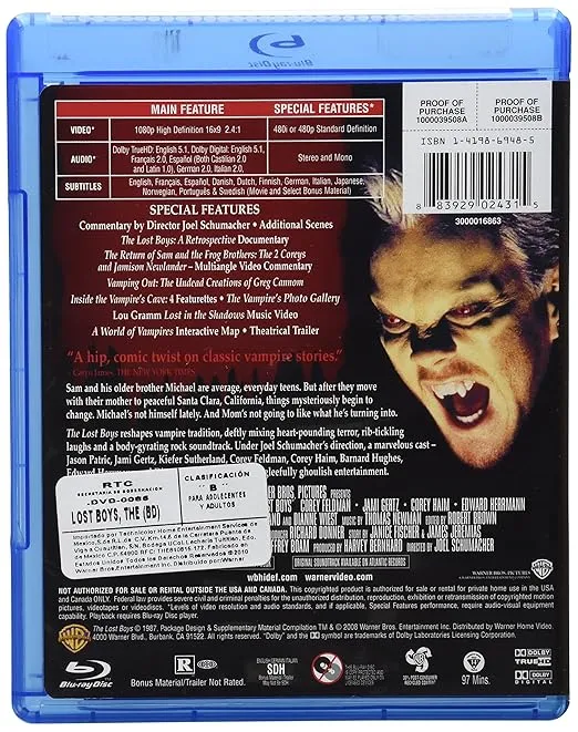 Lost Boys, The (BD) [Blu-ray]