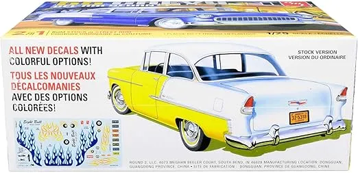 AMT 1955 Chevy Bel Air Sedan 1:25 Scale Model Kit