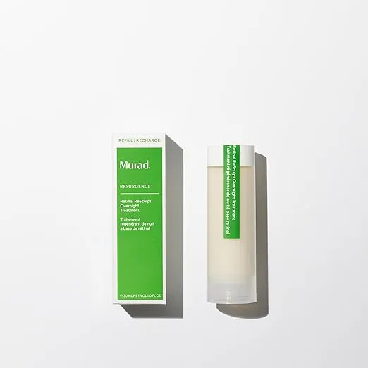 Murad Retinal ReSculpt Overnight Treatment - Resurgence Anti-Aging Serum for Lines and Wrinkles – Encapsulated Vitamin A Skin Care for Smoothing, Firming and Lifting Face and Neck