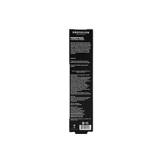 Profusion Cosmetics Pigment Base Eyeshadow Primer (Neutral)