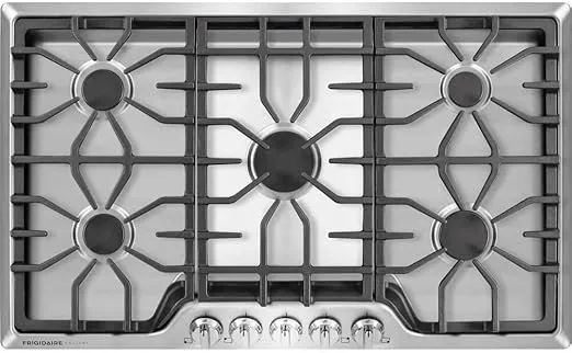 Frigidaire FGGC3645QS 36" Gas Cooktop, Stainless Steel