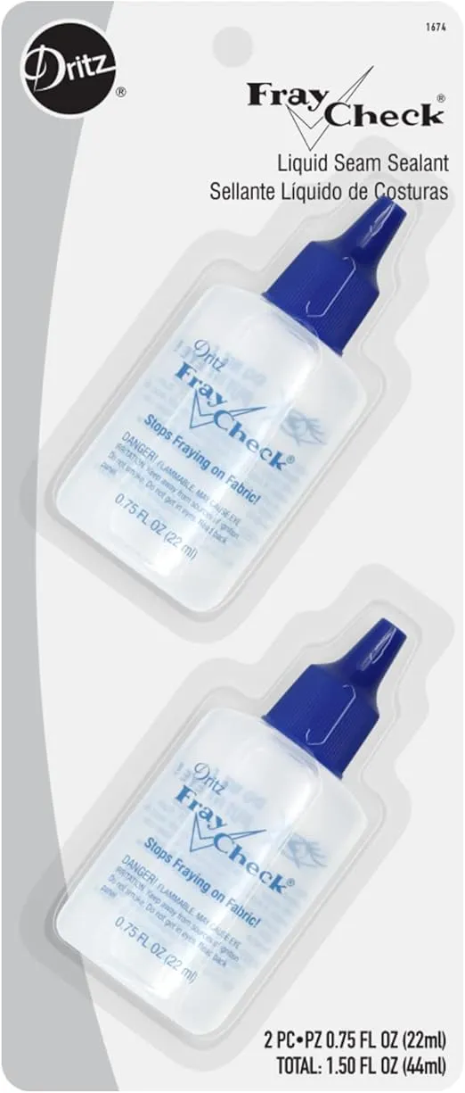 Fray Check-.75 Ounce 2/Pkg 1 pcs sku# 645674MA