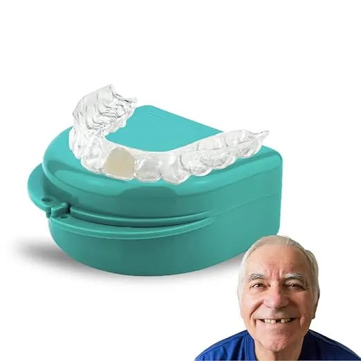 ClearRetain- SINGLE TOOTH Temporary Tooth Replacement Custom Fit For Realistic Look & Color | Removable Temporary Tooth Retainer | Professional Lab Grade Quality Upper Teeth (UPPER)