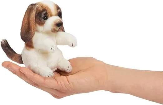 Folkmanis Mini Dog Finger Puppet