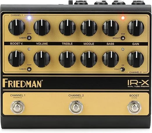 Friedman IRX Dual Tube High Voltage Preamp DI/IR