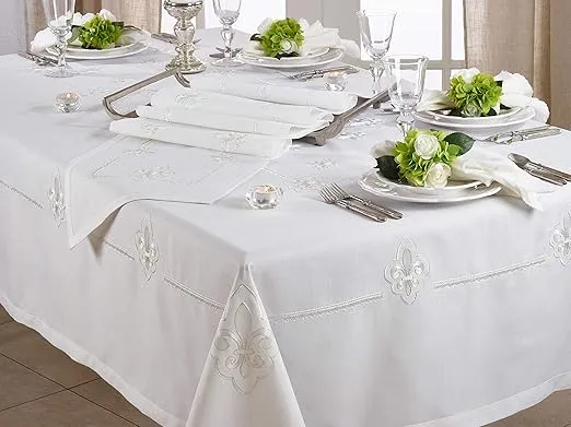 Saro Lifestyle Fleur-de-Lis Collection Table Décor