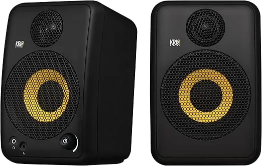 KRK GoAux 4 4" Portable Monitors, 4 inches (GOAUX4-NA)