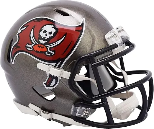 Buccaneers 1997 to 2013 Throwback Revolution Speed Mini Football Helmet