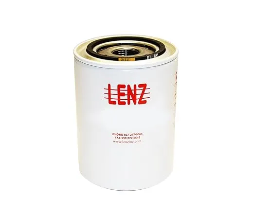 Lenz Replacement Filter Elements CP-1282-10-50: 10 Micron, 150 PSI, 55 GPM, 1 1/2”-16 UNF Thread, 221013