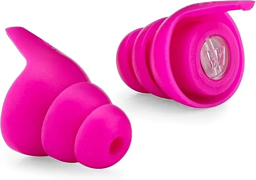 Westone TRU Universal WR20 Reusable Hearing Protection Filter Ear Tips - 20 dB Advanced Filter Technology (Pink)