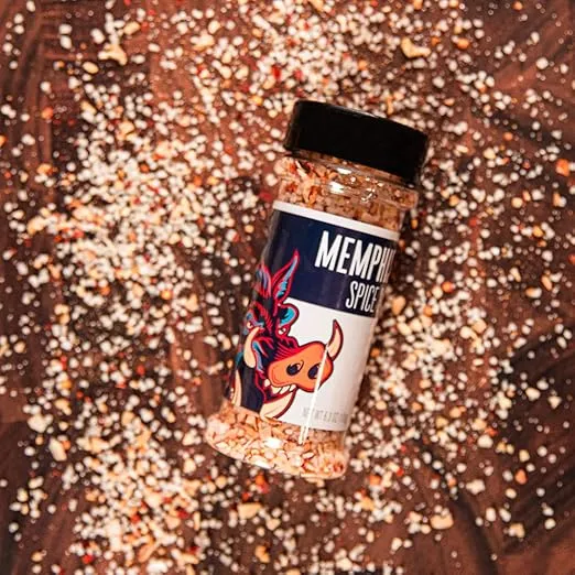 Man Crates Savage Smoke – Barbecue Seasonings, Rubs and Spices – Awesome BBQ Gift Set – Classic Collection Of Fun, Flavorful Spice Rubs – Meat Lovers Rejoice