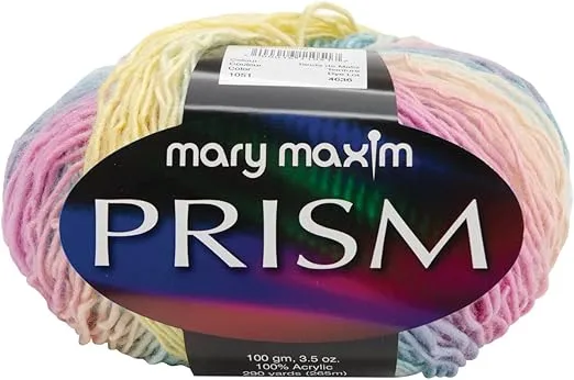Mary Maxim Prism Yarn, Rainbow