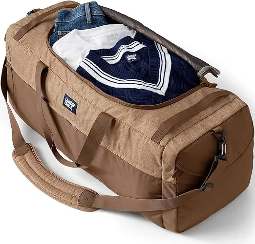 Lands' End Everyday Duffle Honey Beige Large
