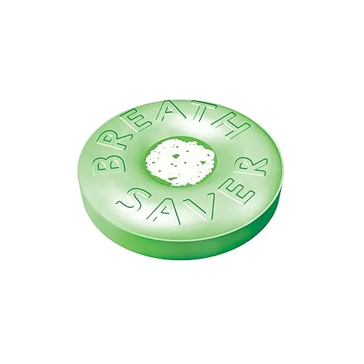 BREATH SAVERS Spearmint Sugar Free Breath Mints Tins, 1.27 oz (8 Count)