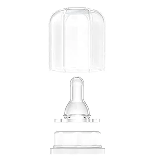 Lifefactory Glass Baby Bottles with Silicone Protection - 2-Pack, 9 oz Bottles, Kale