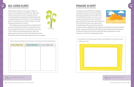 The Big Book of Reading Comprehension Activities, Grade 2: 120 Activities for After-School and Summer Reading Fun