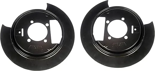 Dorman 924-209 Rear Brake Dust Shield Compatible with Select Chevrolet / GMC / Oldsmobile Models, 1 Pair