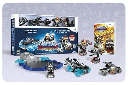 Skylanders SuperChargers Dark Edition with Exclusive Dark Bowser Amiibo for Nintendo Wii
