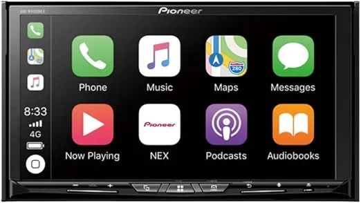 Pioneer AVH-W4500NEX 6.94" Multimedia DVD Receiver with Amazon Alexa, Android Auto/CarPlay and Backup Bullet Camera