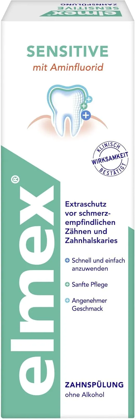 Elmex Sensitive Mouthwash For Sensitive Teeth 3.4 oz