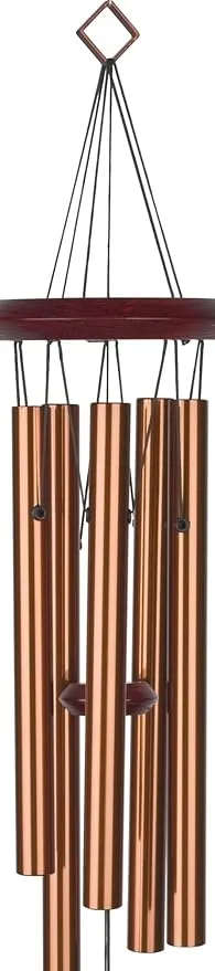Woodstock Chimes Encore Collection, Chimes of Polaris, 22'' Bronze Wind Chimes for Outdoor, Patio, Home or Garden Décor (DCB22)