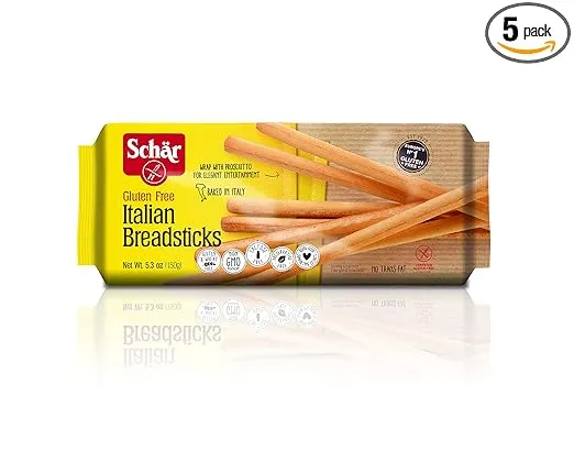 Schär Gluten Free Italian Breadsticks, 5.3 oz., 5-Pack