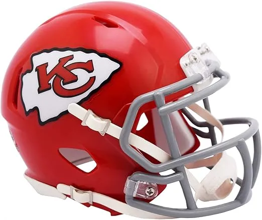 Chiefs 1963 to 1973 Throwback Revolution Speed Mini Football Helmet