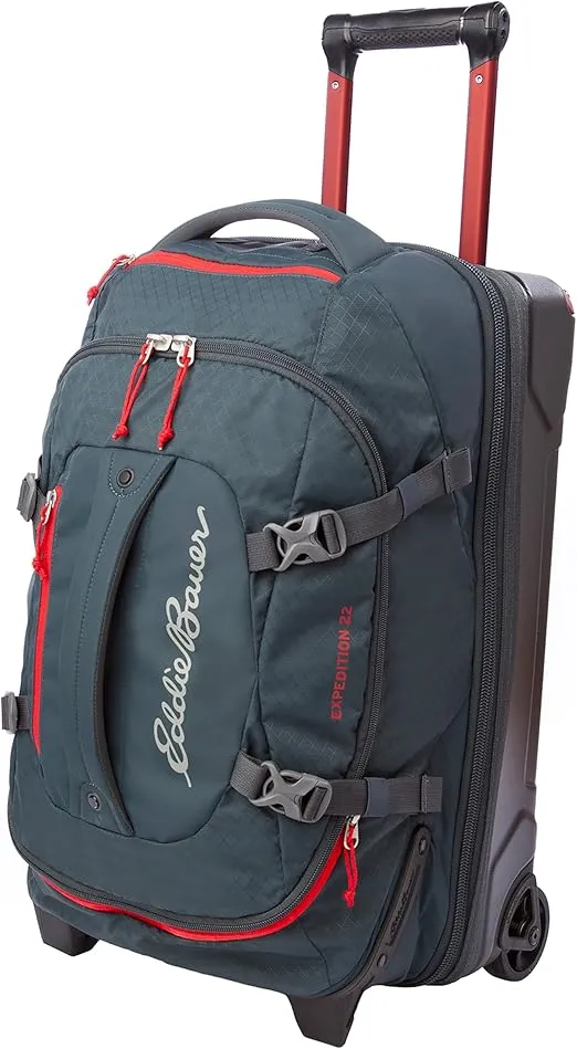 Eddie Bauer Expedition Duffel Bag 2.0-Made from Rugged Polycarbonate and Nylon, Storm, 22L