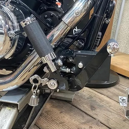 Guardian Bell Good Luck Bell Hanger Mount | Motorcycle Bell | Lead-Free Pewter | Made in USA