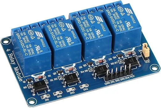 4 Channel DC 5V Relay Module for Arduino Raspberry Pi DSP AVR PIC ARM