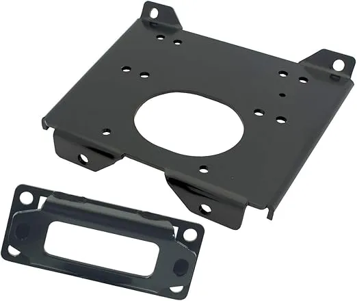 MotoAlliance VIPER UTV Winch Mount Plate Kit - 2015-2020 Polaris RZR 900