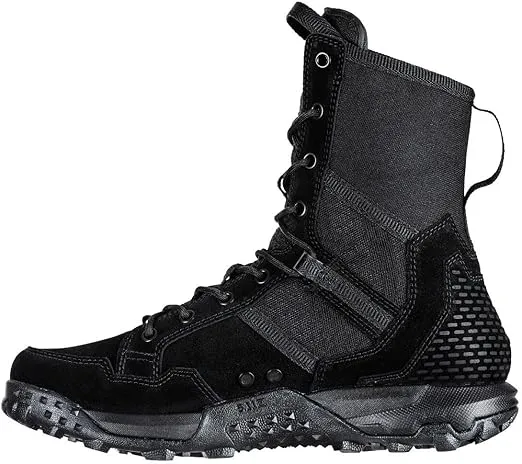 5.11 Tactical Men’s A/T All-Terrain 8-inch Military Style Boots for Snow, Hiking, Work – Non-Zip, Water-Resistant, Style 12422