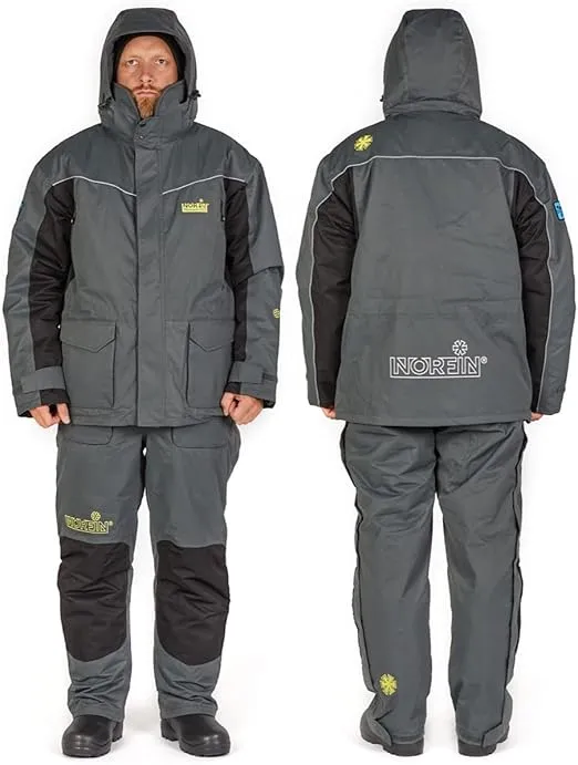 Suit ELEMENT FLT – Winter Float Assist Fishing Suit - Jacket and Pants - Waterproof Insulated and Breathable - Wind Resistant