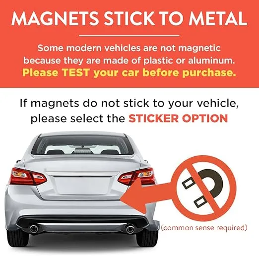 Rio Salto New Driver Magnet for Car Reflective Please Be Patient New Driver Signs for Car Student Driver Magnetic Safety Signs Novice Driver Warning Vehicle Bumper Sticker Removable Funny Student