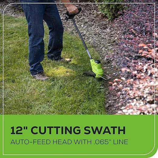 Greenworks 48V (2x24V) 17" Brushless Mower+12" String Trimmer +320CFM Blower,(2) 4.0Ah Batteries and 2A Dual Port Charger