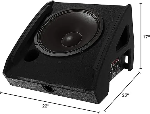 Electro-Voice PXM-12MP 12" Powered Coaxial Monitor, Black