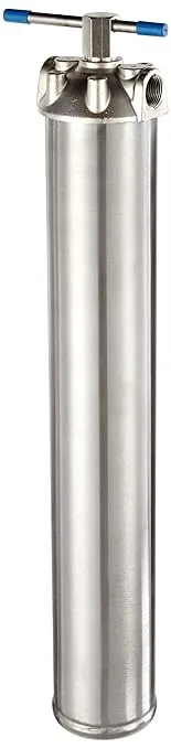 Pentair Pentek ST-2 Filter Housing, 20" Stainless Steel Filter Housing, 3/4" NPT